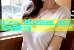 糖心vlog：探秘皮蛋酱制作，美食分享平台的新体验