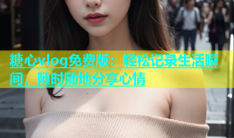 糖心vlog免费版：轻松记录生活瞬间，随时随地分享心情