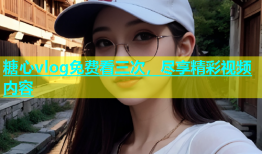 糖心vlog免费看三次，尽享精彩视频内容