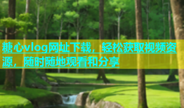 糖心vlog网址下载，轻松获取视频资源，随时随地观看和分享