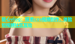 糖心vlog：探索cos视频创作，体验短视频社区互动