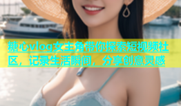 糖心vlog女主角带你探索短视频社区，记录生活瞬间，分享创意灵感
