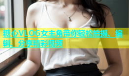 糖心VLOG女主角带你轻松拍摄、编辑、分享精彩视频