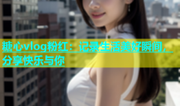 糖心vlog粉红：记录生活美好瞬间，分享快乐与你