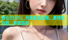 糖心VLOG：真实生活记录，多样化内容，亲密互动