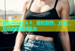糖心vlog8.8.8：轻松创作、分享、互动的短视频平台