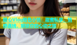 糖心Vlog粉色小情：甜蜜私享，情感连线，解锁你的心动之旅