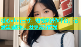 糖心vlog三寸：短视频创作平台，记录生活瞬间，分享美好时光