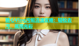 糖心Vlog污垢清洁攻略：轻松去污，展现光彩