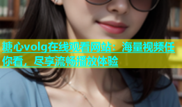 糖心volg在线观看网站：海量视频任你看，尽享流畅播放体验