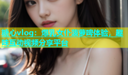 糖心vlog：爆乳女仆菠萝啤体验，趣味互动视频分享平台