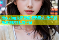 糖心vlog最新破解版无限vip免费看高清短视频社交平台