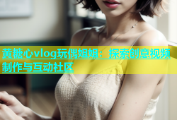黄糖心vlog玩偶姐姐：探索创意视频制作与互动社区