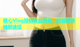 糖心Vlog投稿收益揭秘：短视频赚钱新途径