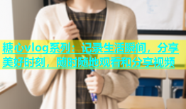 糖心vlog系列：记录生活瞬间，分享美好时刻，随时随地观看和分享视频