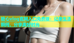 糖心vlog官网入口免费版：记录生活瞬间，分享美好时光