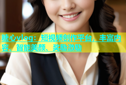 糖心vlog：短视频创作平台，丰富内容、智能美颜、奖励激励