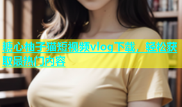 糖心柚子猫短视频vlog下载，轻松获取最热门内容
