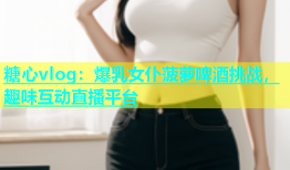 糖心vlog：爆乳女仆菠萝啤酒挑战，趣味互动直播平台