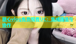 糖心vlog免费观看UC：集成通信与协作