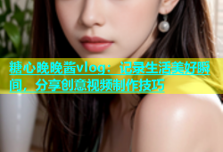 糖心晚晚酱vlog：记录生活美好瞬间，分享创意视频制作技巧