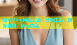 糖心Vlog网址大全：分享生活，视频编辑，多元内容