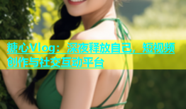 糖心Vlog：深夜释放自己，短视频创作与社交互动平台
