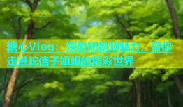 糖心Vlog：探索短视频魅力，带你走进蛇信子姐姐的精彩世界