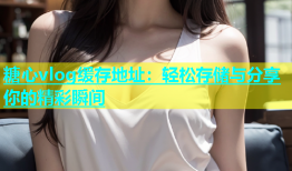糖心vlog缓存地址：轻松存储与分享你的精彩瞬间