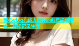 糖心vlog：成人软件的创意视频平台，轻松记录生活