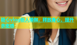 糖心vlog粉人瑜伽，释放身心，提升亲密感