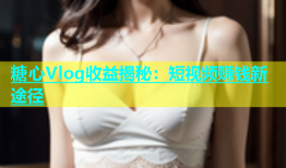 糖心Vlog收益揭秘：短视频赚钱新途径
