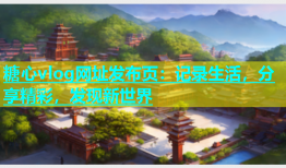 糖心vlog网址发布页：记录生活，分享精彩，发现新世界
