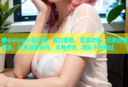 糖心Vlog小巨在线：每日更新，高清流畅，记录真实生活，分享甜蜜瞬间，诱导点击，精彩不容错过