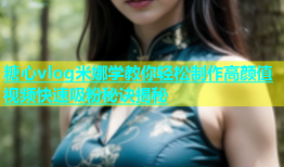 糖心vlog米娜学教你轻松制作高颜值视频快速吸粉秘诀揭秘