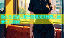 糖心免费版：轻松制作视频日志，记录生活瞬间