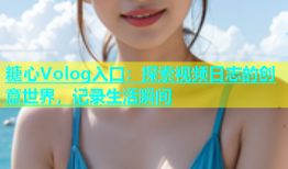 糖心Volog入口：探索视频日志的创意世界，记录生活瞬间