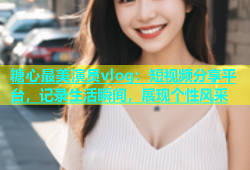 糖心最美演员vlog：短视频分享平台，记录生活瞬间，展现个性风采