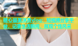 糖心最美演员vlog：短视频分享平台，记录生活瞬间，展现个性风采