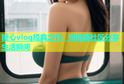 糖心vlog经典之作：短视频社区分享生活瞬间