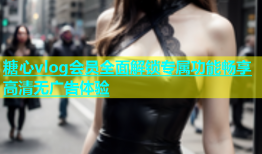 糖心vlog会员全面解锁专属功能畅享高清无广告体验