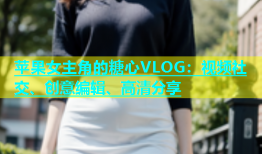 苹果女主角的糖心VLOG：视频社交、创意编辑、高清分享
