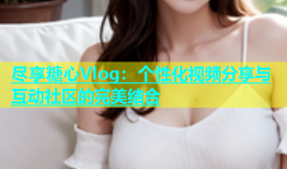 尽享糖心Vlog：个性化视频分享与互动社区的完美结合