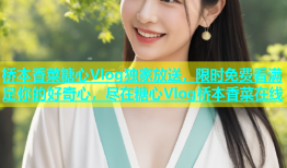 桥本香菜糖心Vlog独家放送，限时免费看满足你的好奇心，尽在糖心Vlog桥本香菜在线