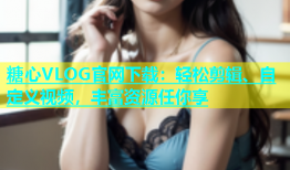 糖心VLOG官网下载：轻松剪辑、自定义视频，丰富资源任你享