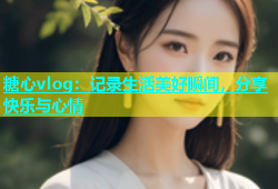 糖心vlog：记录生活美好瞬间，分享快乐与心情