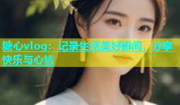 糖心vlog：记录生活美好瞬间，分享快乐与心情