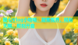 糖心Vlog小晗喵：甜蜜视界，精彩无限，即刻开启