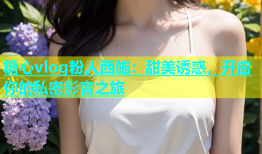 糖心vlog粉人西施：甜美诱惑，开启你的私密影音之旅