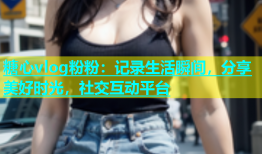 糖心vlog粉粉：记录生活瞬间，分享美好时光，社交互动平台